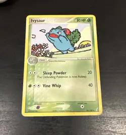 Ivysaur 34/100 Crystal Guardians Regular Pokemon card - Image 1
