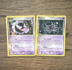 Pokemon TCG EX Legend Maker 2-Card Lot - Gastly 49/92 Haunter 35/92 - Image 1
