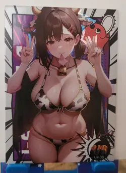 Kobeni Higashiyama Chainsaw Man UR Card Anime CCG Waifu - Image 1