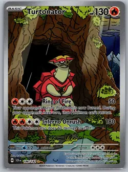 Turtonator 146/142 - IR - NM - Stellar Crown - Pokemon TCG - Image 1
