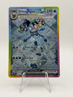 Glaceon ex 150/131 Special Illustration Rare SV: Prismatic Evolutions Pokemon NM - Image 1