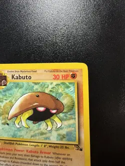 Pokemon Fossil First Edition: Kabuto (50/62) LP - Image 4