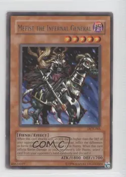 Mefist the Infernal General (R) Unlimited YuGiOh Dark Crisis #DCR-066 2003 READ - Image 1