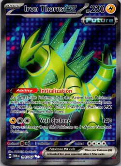 Iron Thorns ex 196/167 Ultra Rare Twilight Masquerade Pokemon Holo Near Mint - Image 1