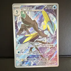 Pokemon TCG Inteleon 142/132 ME01 Mega Evolution Holo Illustration Rare English - Image 1