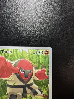 Pokemon Throh 128/086 Black Bolt Illustration Rare Holo NM - Image 4
