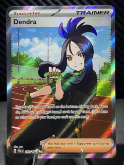 Pokemon TCG Dendra 250/193 Paldea Evolved Ultra Rare Full Art Holo Trainer EN - Image 1