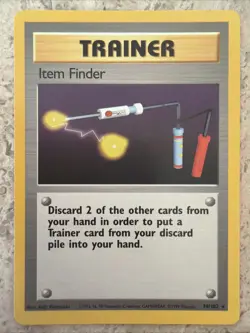 Played (LP) Item Finder - Non-Holo #74 Base Set Pokemon TCG - Image 1