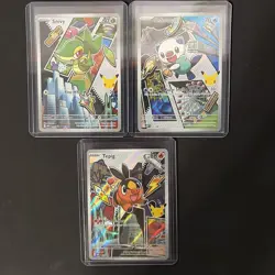 Pokemon TCG First Partner Illustration Collection Series 2 Unova GEN 5 Set NM - Image 1