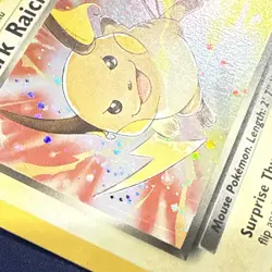WOTC Dark Raichu Team Rocket Holo Secret Rare English 83/82 W/ Swirl - Image 3