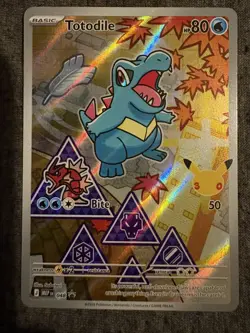 Totodile 048 Pokemon First Partner Illustration Collection Series 2 Promo Mint - Image 1