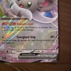 2026 Pokemon Mega Evolution Chaos Rising Cinccino ex Double Rare #073/086 - Image 3