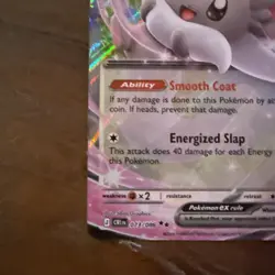 2026 Pokemon Mega Evolution Chaos Rising Cinccino ex Double Rare #073/086 - Image 4