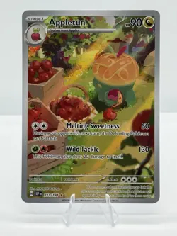 Pokemon TCG Appletun Sv08: Surging Sparks 211/191 Illustration Rare Holo - Image 1