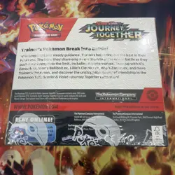 Pokemon TCG: Journey Together ENHANCED Factory Sealed Booster Box + Topper - Image 3