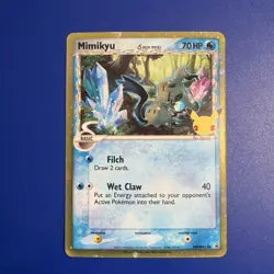 SWIRL! Sword & Shield Promo SWSH136 Mimikyu (Delta Species) Holo Holo Promo - Image 1