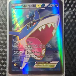 The Pokemon Company Sharpedo EX Full Art XY Primal Clash Holo Ultra Rare 152/160 - Image 1