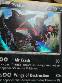 Yveltal XY32 Holo Promo XY Promo Pokemon Holo HP - Image 3