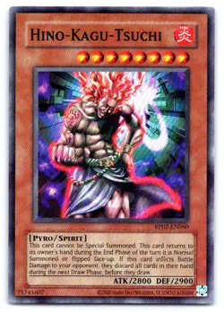 Yugioh Hino-Kagu-Tsuchi Super Rare Retro Pack 2 RP02-EN060 - Image 1