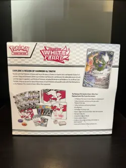 Pokemon White Flare Pokemon Center PC ETB Elite Trainer Box SEALED NEW - Image 3