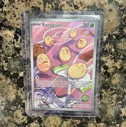 Pokemon Company Exeggcute 192/191 SV08 Surging Sparks Illustration Rare Holo - Image 1