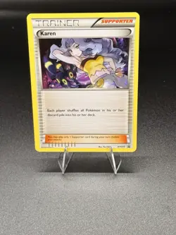 KAREN XY177 PROMO XY PROMO POKEMON NEAR MINT - Image 1