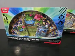 Pokemon: Venusaur ex and Blastoise ex Premium Collection (SEALED) - Image 4