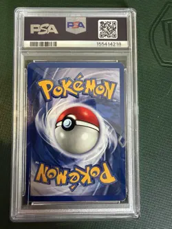 1999 POKEMON BASE SET 1ST EDITION #8 MACHAMP-HOLO PSA 6 - Image 2