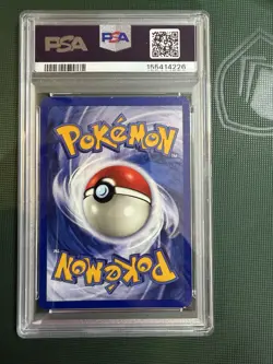 1999 POKEMON FOSSIL 1ST EDITION #19/62 DRAGONITE PSA 7 - Image 2