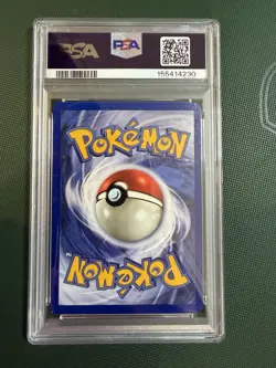 1999 POKEMON FOSSIL 1ST EDITION #50 KABUTO PSA 7 - Image 2