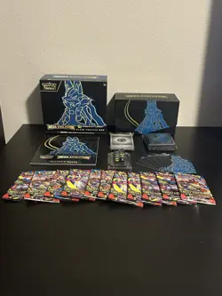 Pokemon TCG Mega Evolution Lucario Pokemon Center ETB Packs & Accessories! - Image 1