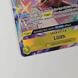 Lilith Rare Alt Art OP13-113 Carrying on His Will One Piece Yellow Foil 2000 - Image 3