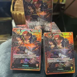 One Piece TCG Red Shanks Starter Deck ST-23 English One Deck Brick Sealed - Image 1