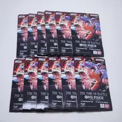 One Piece TCG: The Time Of Battle Sleeved Booster Packs OP-16 (Lot Of 12) - Image 1