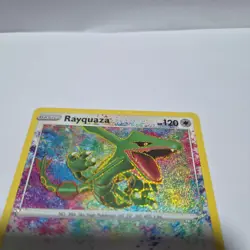 Rayquaza 138/185 Amazing Rare Vivid Voltage Pokemon Holo Near Mint/2 - Image 2
