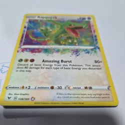 Rayquaza 138/185 Amazing Rare Vivid Voltage Pokemon Holo Near Mint/2 - Image 3