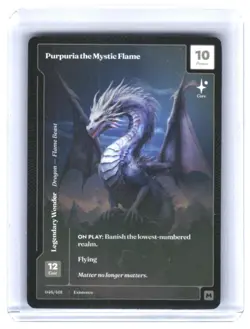 Wonders of the First-Purpuria the Mystic Flame-046/401-Classic Paper-Mythic - Image 1