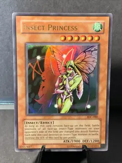 Yugioh Insect Princess IOC-080 Ultra Rare NM Card HOT!! - Image 1