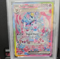 Pokemon 2025 Sylveon ex 156/131 SIR Prismatic Evolutions GEM MINT PSA 10 - Image 2