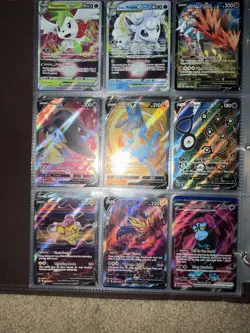 Nintendo Pokemon TCG 72-Card Lot Crown Zenith Binder Pages Holo/Foil VSTAR - Image 5