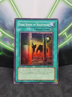 Yugioh Dark Room of Nightmare PGD-082 Super Rare 1st Edition NM - Image 1