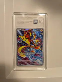 2024 Pokemon SV Stellar Crown 151/142 Zeaora Illustration Rare TAG 10 - Image 3
