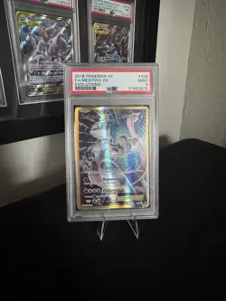 Pokemon Mewtwo EX TCG Full Art Holo Ultra Rare 103/108 Evolutions - Image 1