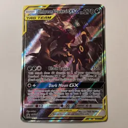Pokemon Umbreon & Darkrai GX - SM241 Holo Promo Sun & Moon Promo Pokemon Holo NM - Image 1