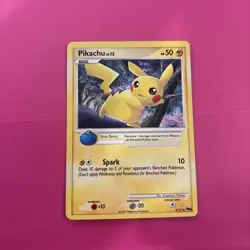 Pokemon Tcg Pikachu 9/17 Holo Pop series 6. Rare! - Image 1