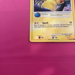 Pokemon Tcg Pikachu 9/17 Holo Pop series 6. Rare! - Image 2