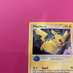 Pokemon Tcg Pikachu 9/17 Holo Pop series 6. Rare! - Image 5
