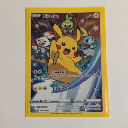 Pokemon Company Pokemon TCG Pikachu SWSH020 SWSH Promo Holo Basic 70 HP EN - Image 1