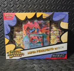 Pokemon TCG ME: Ascended Heroes, Mega Feraligatr Ex Collection Box - New Sealed - Image 1