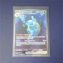 Pokemon Blastoise ex 200/165 SV 151 SIR Holo Eng - Image 1